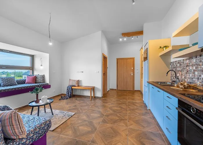 Apartment Laskara Garden By Prague Forest Nove Jirny